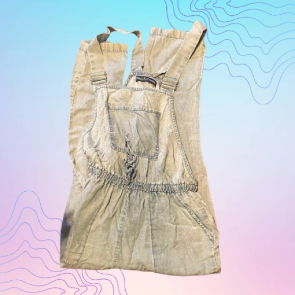 WALLFLOWER Wallflower Lightwash Overalls Women’s Size M - Picture 1 of 5